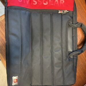 SwissGear Black and Red Laptop Bag